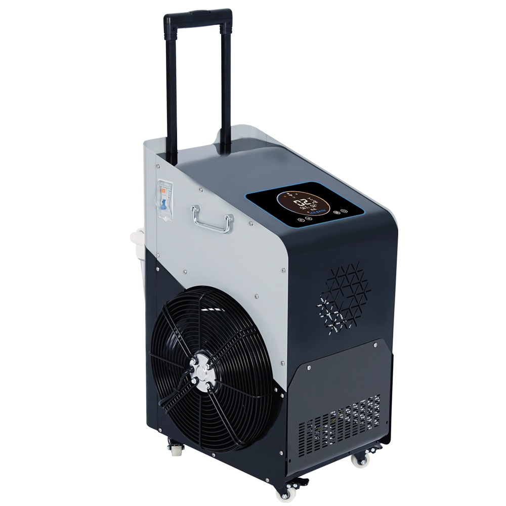 Portable Ice Bath Chiller for Existing Home Bathtubs with Telescopic Handle & Wheels - 3