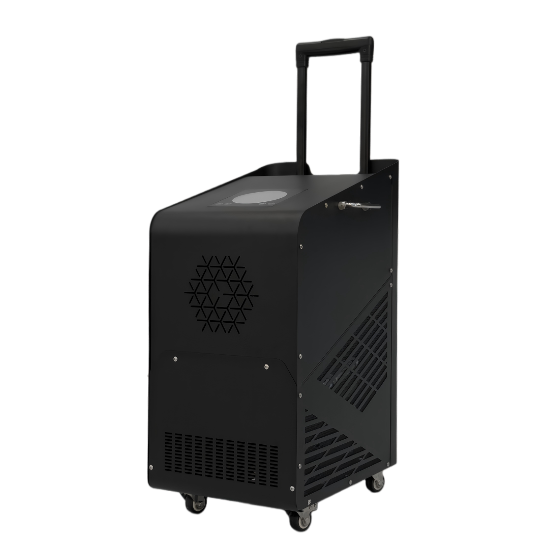 SVD Portable Ice Bath Chiller with Luggage-Style Trolley Handle - 5