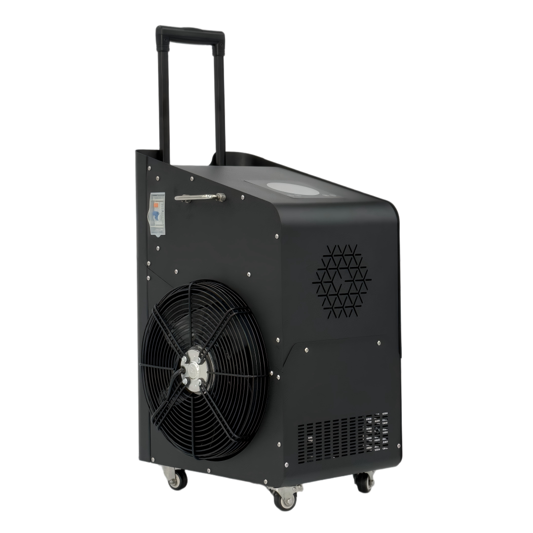 SVD Portable Ice Bath Chiller with Luggage-Style Trolley Handle - 7