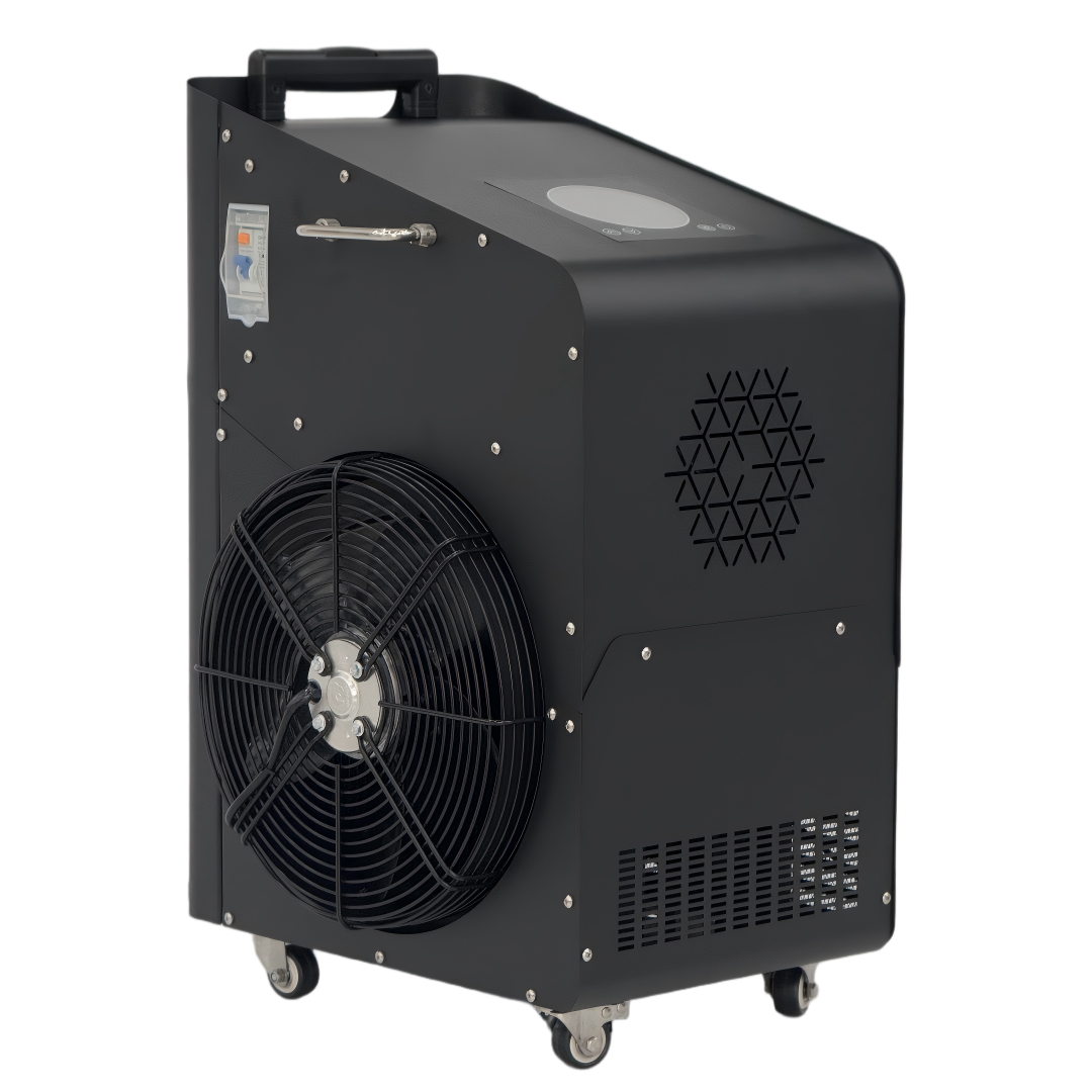 SVD Portable Ice Bath Chiller with Luggage-Style Trolley Handle - 8