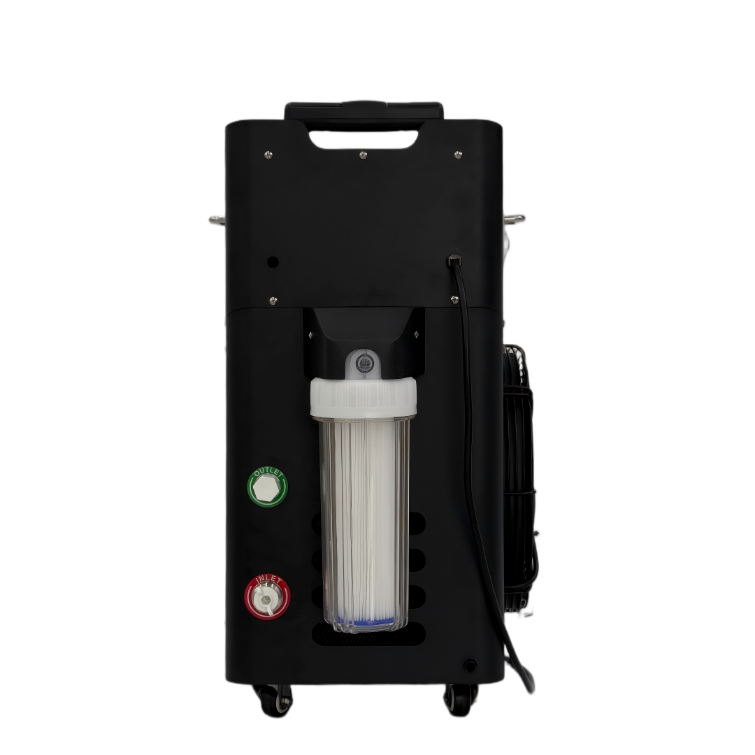 SVD Portable Ice Bath Chiller with Luggage-Style Trolley Handle - 10